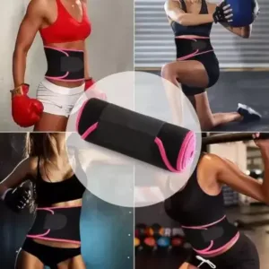 Neoprene Waist Belt – Adjustable Sweat Belt for Men & Women | Waist Support, Workout & Back Support Belt ( default, OS )