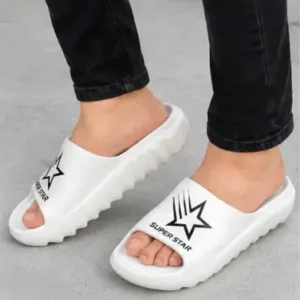 Men's EVA Cloud Slide Slippers | Lightweight Cushioned Slip-On Bathroom & Casual Sliders ( default, IND-8 )