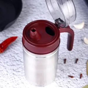 Oil Dispenser Stainless Steel With Small Nozzle 500Ml Oil Container Is A Premium Quality Product Designed For Daily Utility And Stylish Usage | Flexible, Easy Release, Kitchen Use ( default,