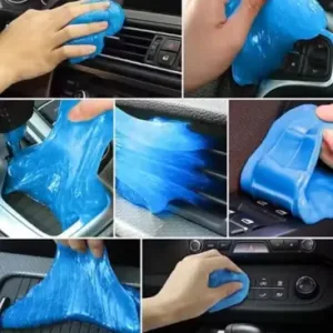 Glamsure Car & Keyboard Cleaning Gel – Reusable Dust Cleaner (Pack of 2) ( default, Standard )