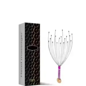 Hair Scalp Manual Head Massager – Steel Relaxation Tool ( default, OS )