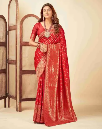 j2uiI2IapiGSxxI6Dc8XbkjcWmYP8RZgwUrmKCNX.webp Jacquard Saree Timeless Grace Collection ( red, OS )