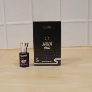 Java Oud Roll-On Perfume – Long Lasting Alcohol-Free Attar for Men & Women 9.9 ML ( default, OS )