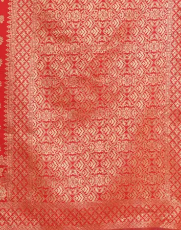 prYLdhspPfIcNuNydRuziwXHX4yP7TM3XBH8e0Fc.webp Jacquard Saree Timeless Grace Collection ( red, OS )